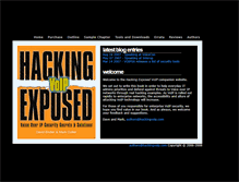 Tablet Screenshot of hackingvoip.com